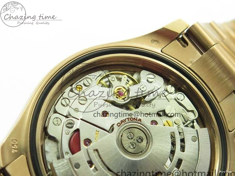 MiroTime 0421 Daytona 116508 RG Noob 1:1 Best Edition 904L SS Case and Bracelet RG Dial Numbers SA Comfortable 2704